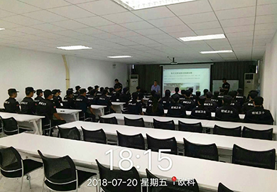 保安员每周项目会议