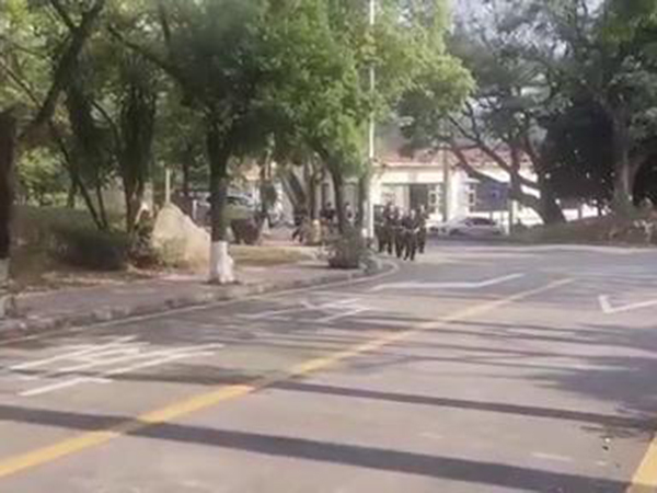 保安员每周组织体能训练